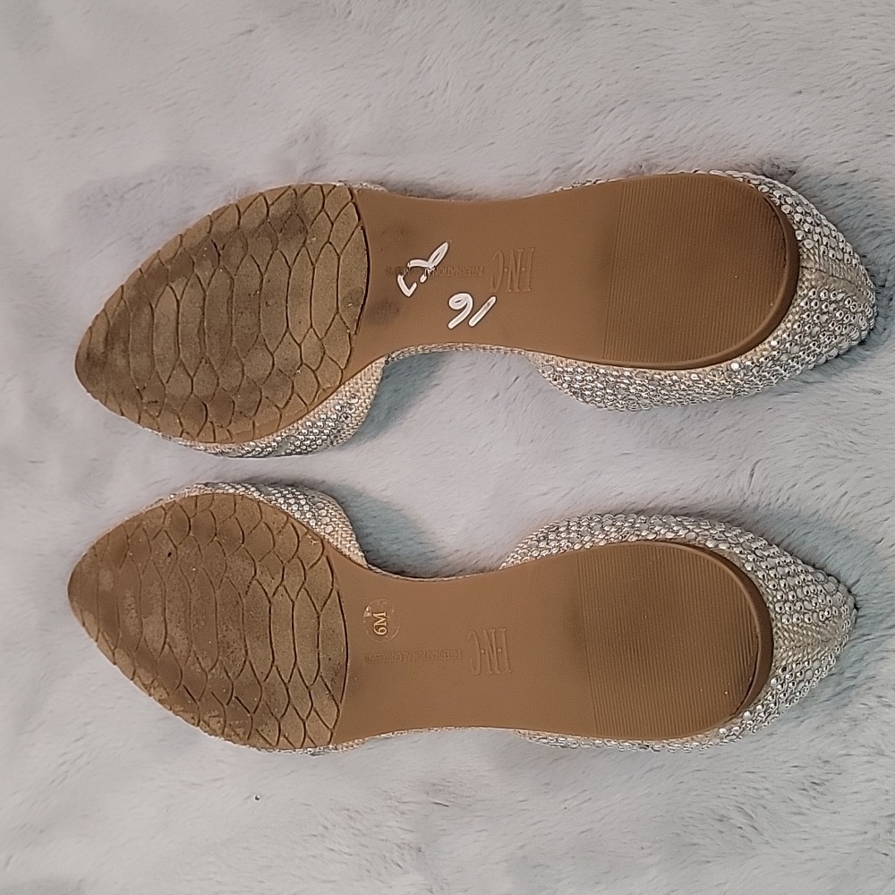 INC Rhinestone Flats - Picture 3 of 4